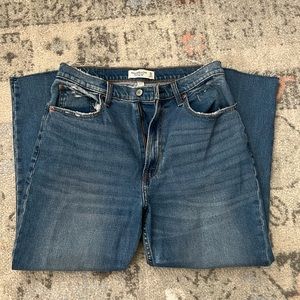 BUY 1 GET 1 HALF OFF Ultra high rise ankle straight jean